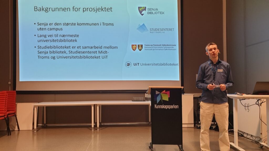 Prosjektleder Mats larsen forteller om prosjektet.