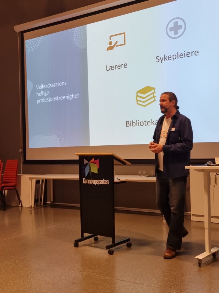 Bibliotekene og utdanning – for framtidenThomas Nordgård, leder i Utdanningsforbundet Troms