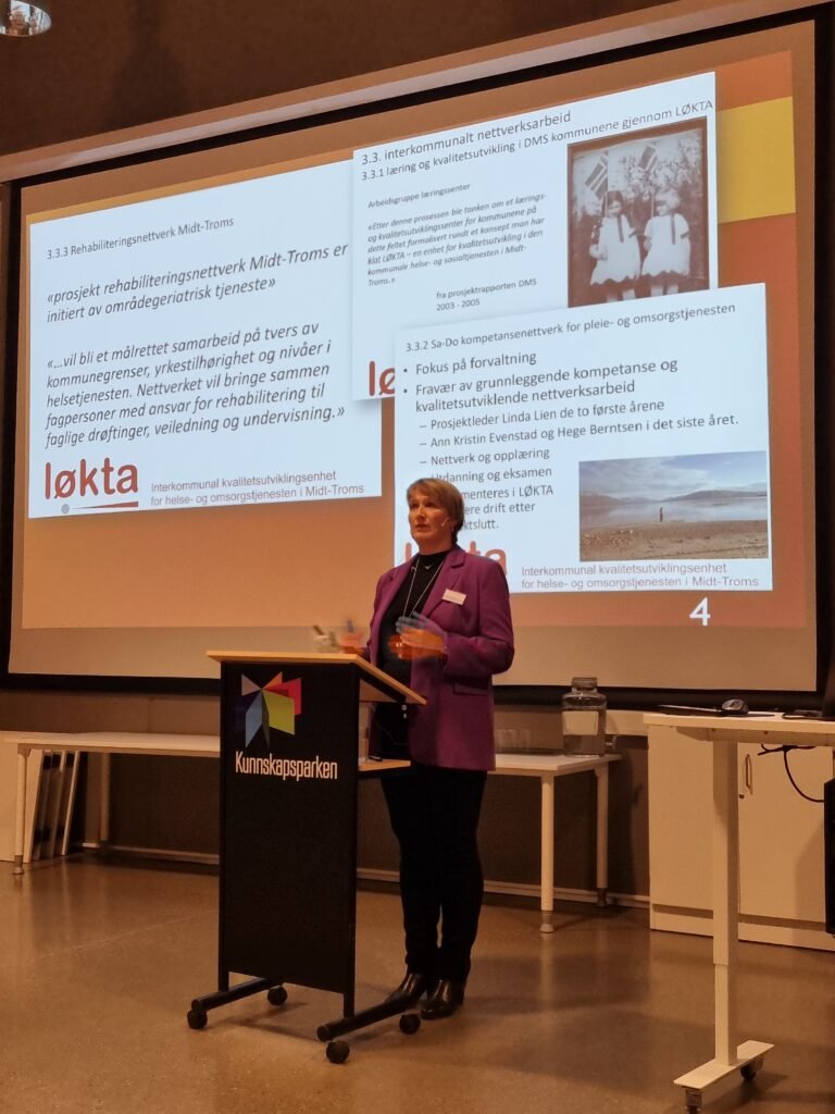 Samhandling for kompetanse – erfaringer fra Løkta og annet arbeidLena Røsæg Olsen, tidl. leder av Løkta og fylkesleder i Norsk Sykepleierforbund